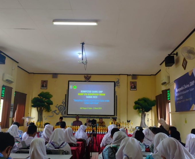 SMP Negeri 3 Tuban Selenggarakan Olimpiade Sains Nasional (OSN) IPA