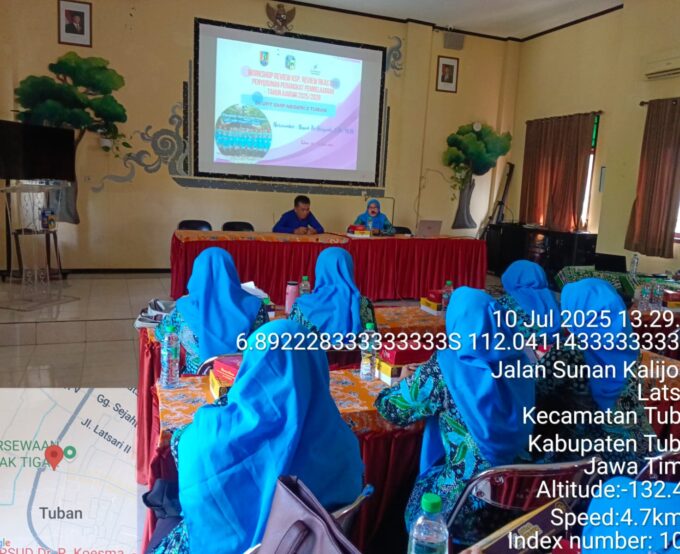 UPT SMP Negeri 3 Tuban Siap Songsong Tahun Ajaran 2025/2026 Melalui Workshop Intensif Review KSP, RKAS, dan Penyusunan Perangkat Pembelajaran