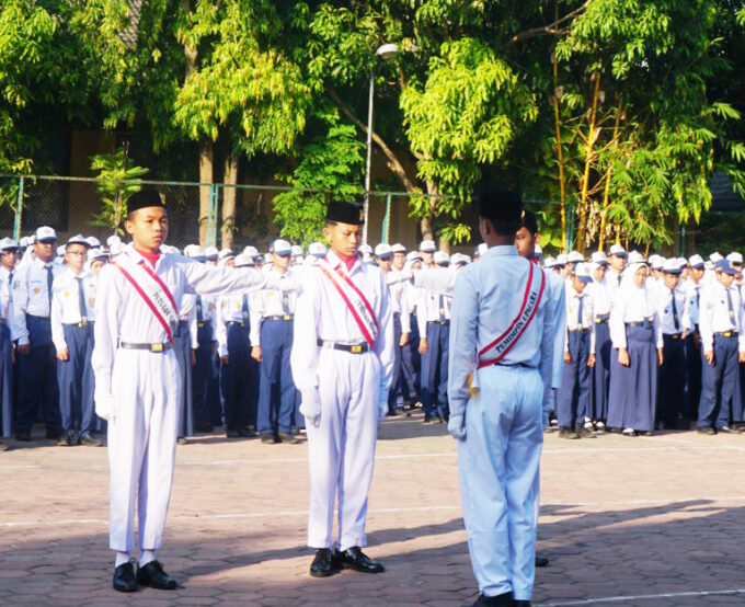 UPT SMP Negeri 3 Tuban Gelar Upacara Peringatan HUT RI ke-80 dengan Khidmat