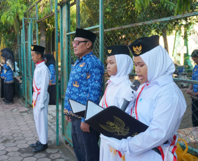 UPT SMP Negeri 3 Tuban Gelar Upacara Hari Kesaktian Pancasila 1 Oktober 2025