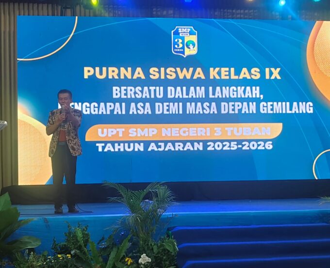 Purnasiswa UPT SMPN 3 Tuban 2025/2026 "Mengukir Prestasi, Meraih Masa Depan"