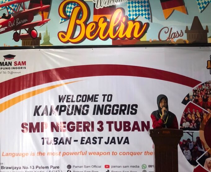 Siswa Kelas 7 UPT SMPN 3 Tuban Ikuti "English Camp Intensif di Kampung Inggris Pare”